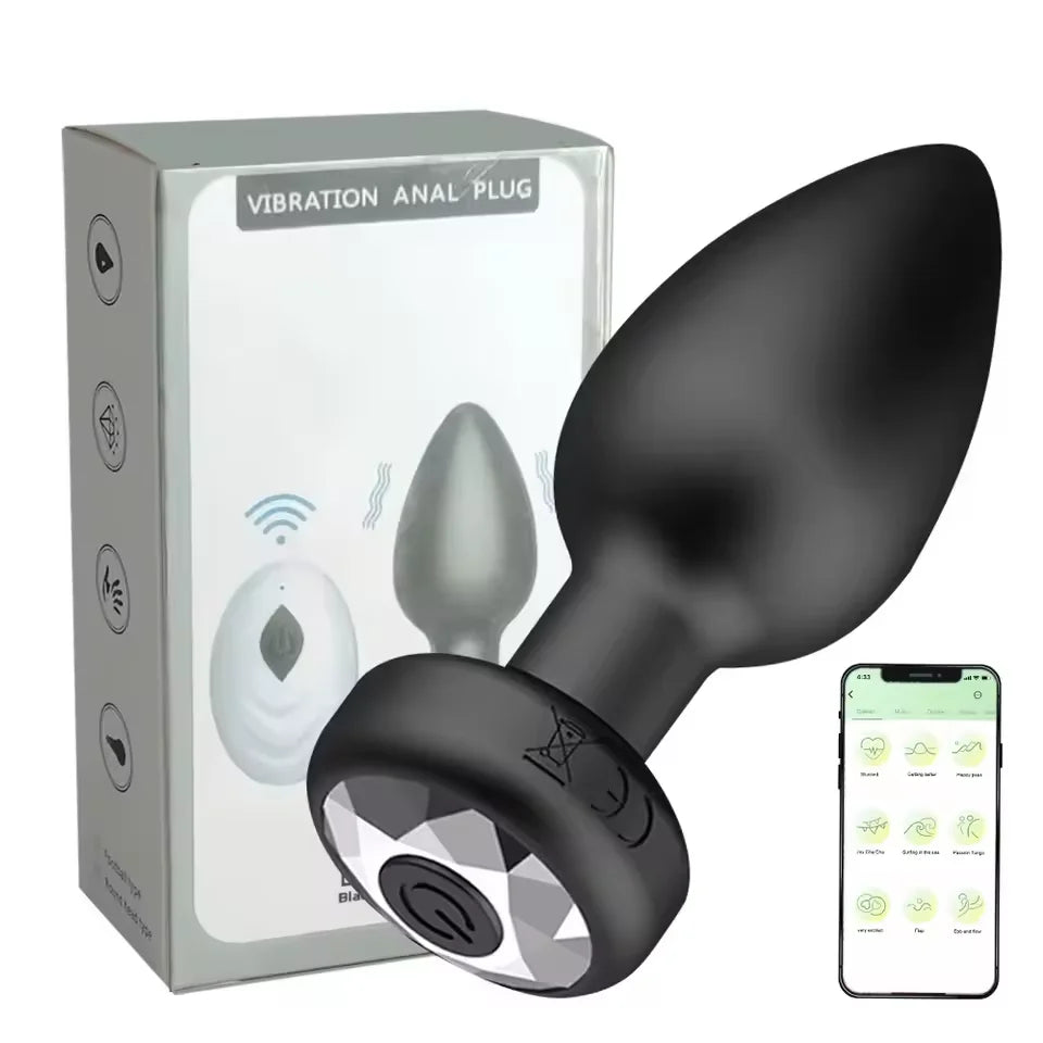 PLUG ANALE VIBRANTE CON APP