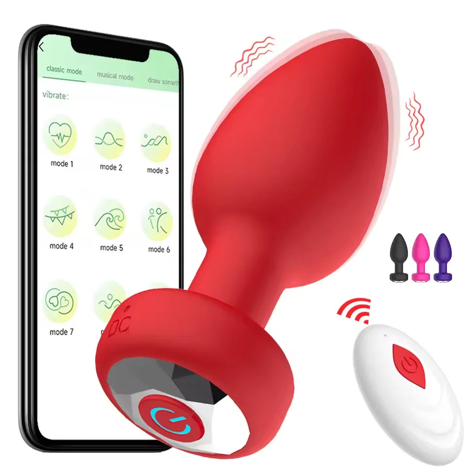PLUG ANALE VIBRANTE CON APP