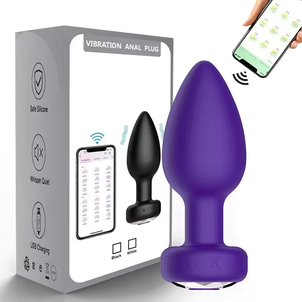 PLUG ANALE VIBRANTE CON APP