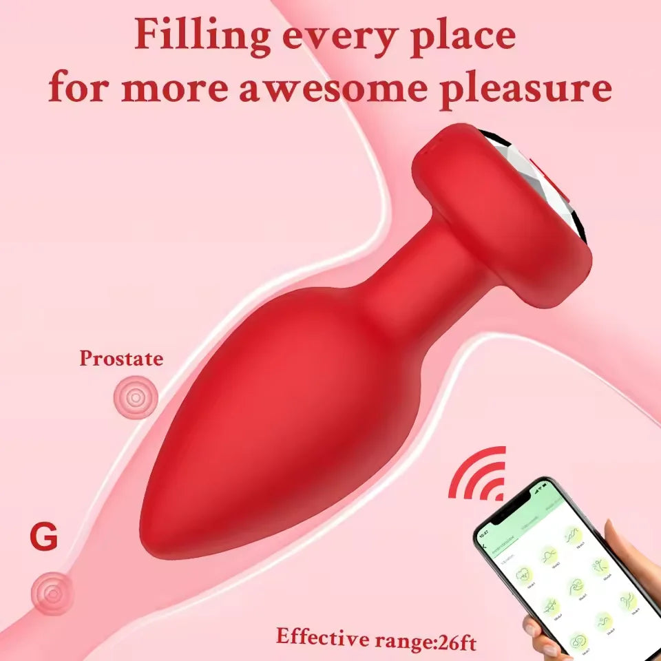 PLUG ANALE VIBRANTE CON APP