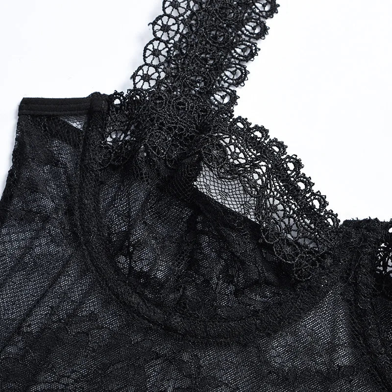 Body Lingerie in Pizzo Trasparente