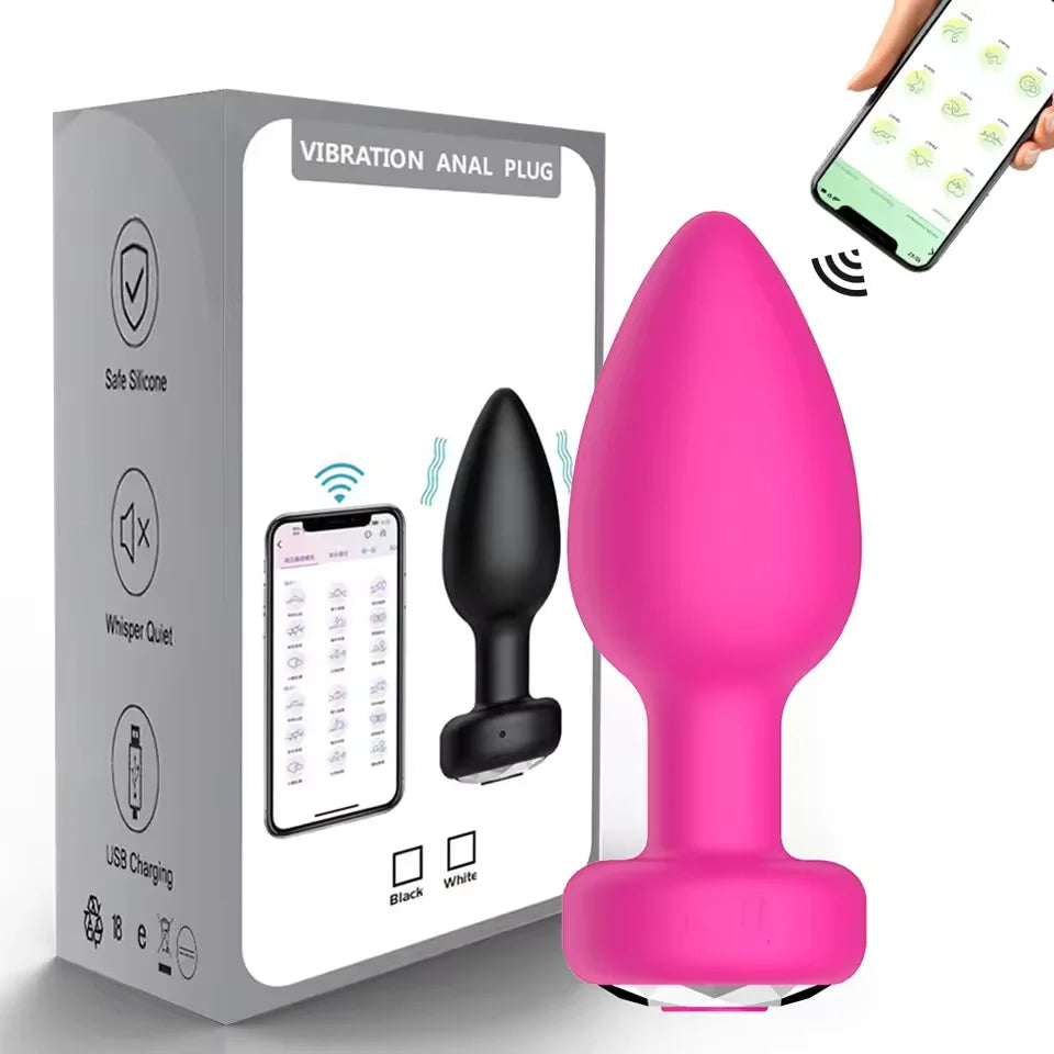 PLUG ANALE VIBRANTE CON APP
