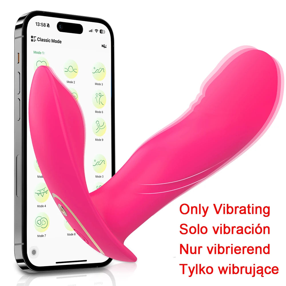 APP Control Thursting Vagina Vibrator for Women Wearable Panties G-Spot Clitoris Vibrator Female Masturbation Sex Toy for Women