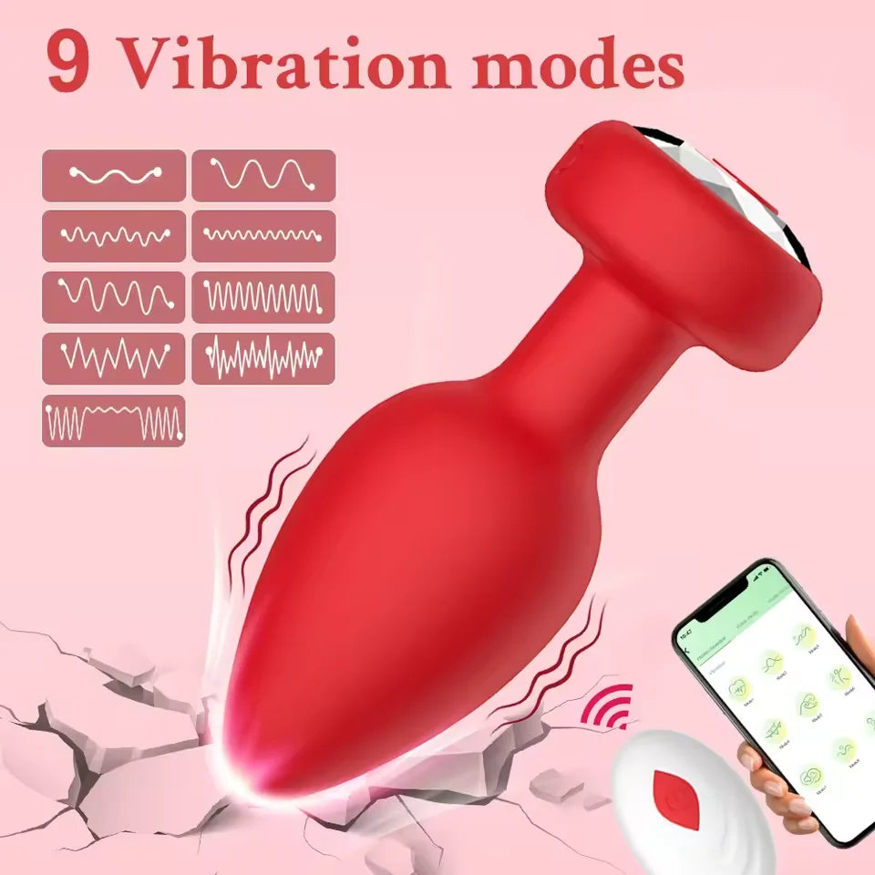 PLUG ANALE VIBRANTE CON APP