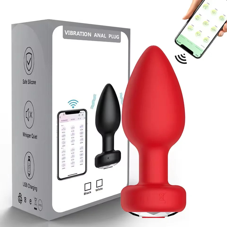 PLUG ANALE VIBRANTE CON APP